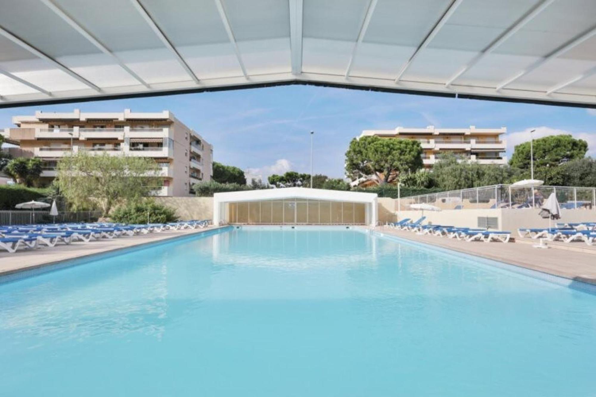 06U - Beautiful Studio In Residence - Swimming Pool And Tennis Court Saint-Laurent-du-Var Exterior photo